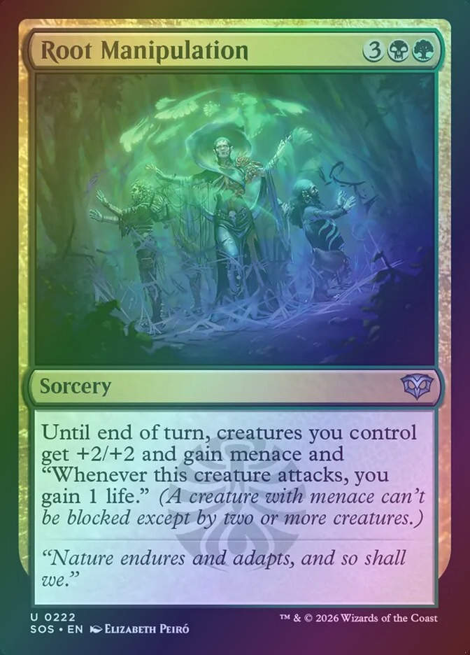 Root Manipulation (SOS) (222) / Foil