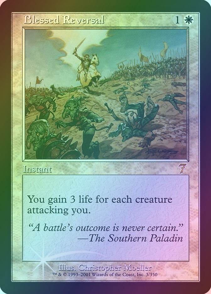 Blessed Reversal (7ED) (3★) / Foil