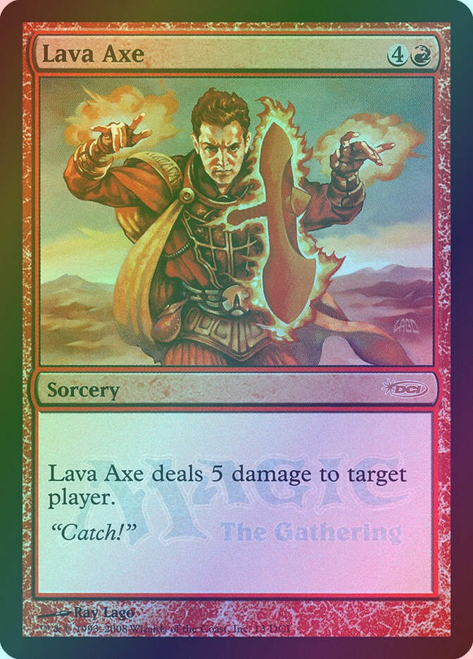 Lava Axe (DCI) (13) / Foil