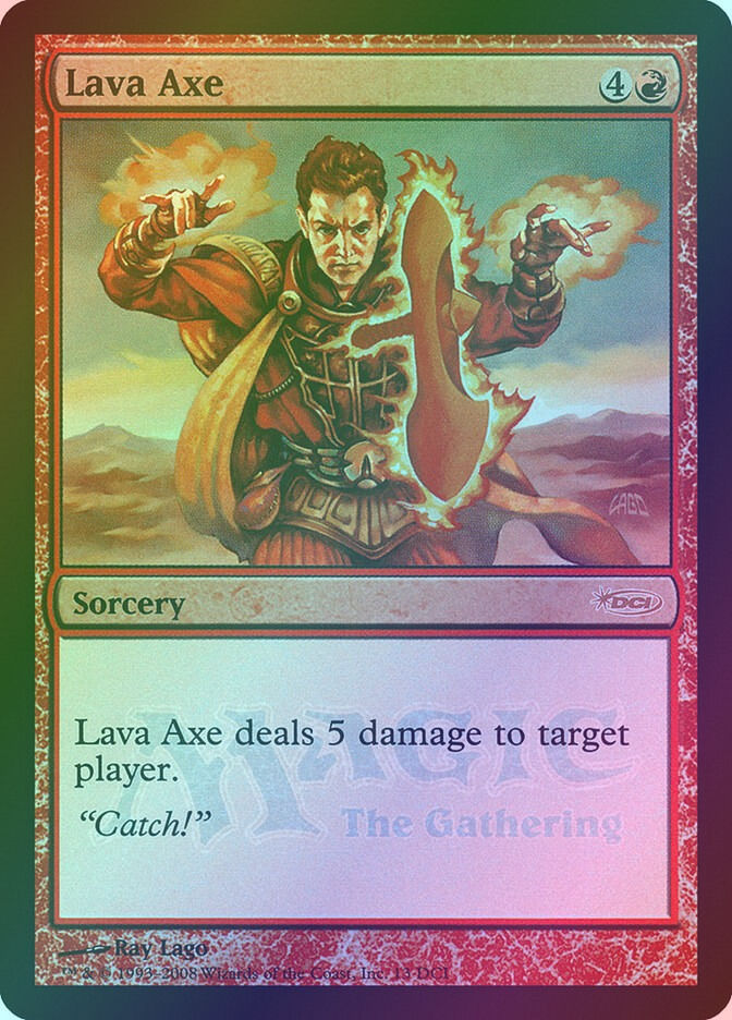 Lava Axe (DCI) (13) / Foil