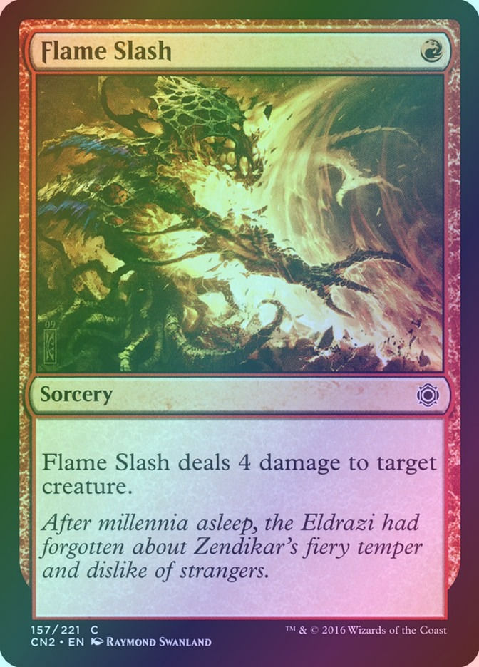 Flame Slash (CN2) (157) / Foil