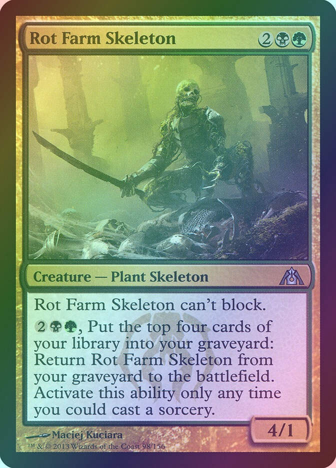 Rot Farm Skeleton (DGM) (98) / Foil