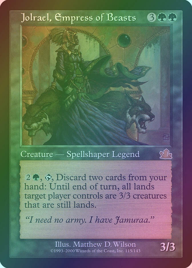 Jolrael, Empress of Beasts (PCY) (115) / Foil