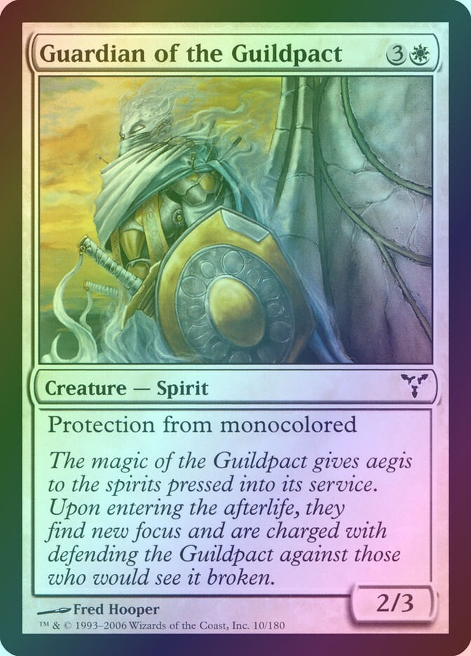 Guardian of the Guildpact (DIS) (10) / Foil