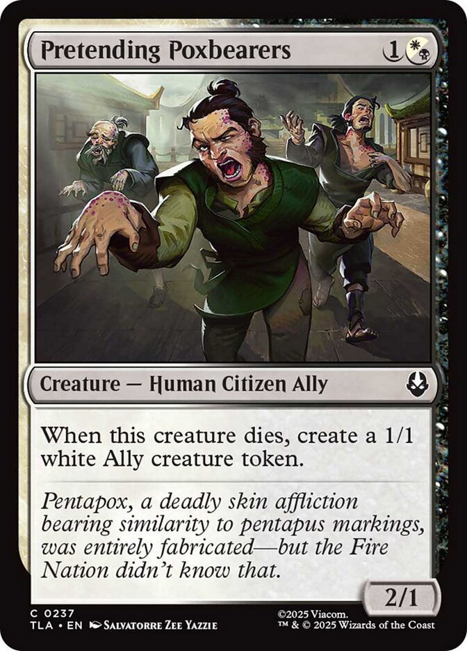Pretending Poxbearers (TLA) (237)