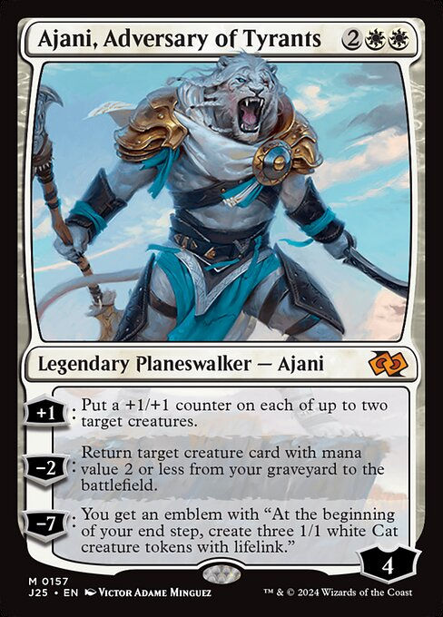 Ajani, Adversary of Tyrants (J25) (157)