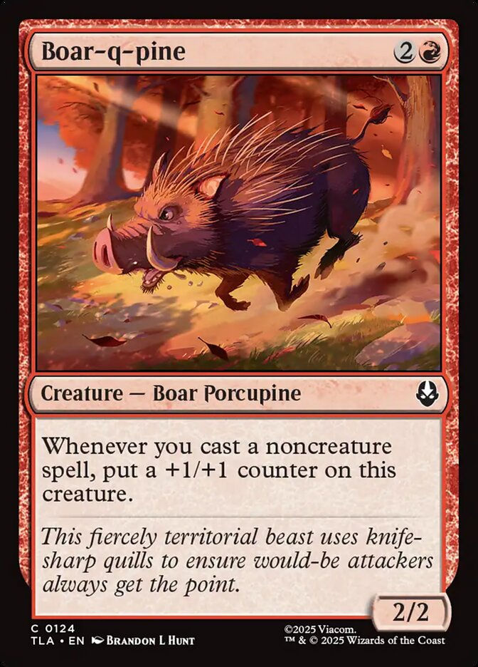 Boar-q-pine (TLA) (124)