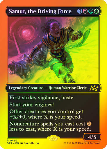 Samut, the Driving Force (DFT) (492) / First Place Foil