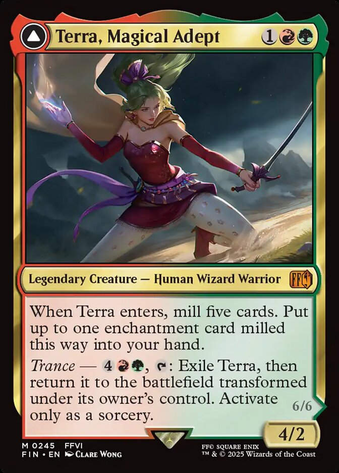 Terra, Magical Adept // Esper Terra (FIN) (245)