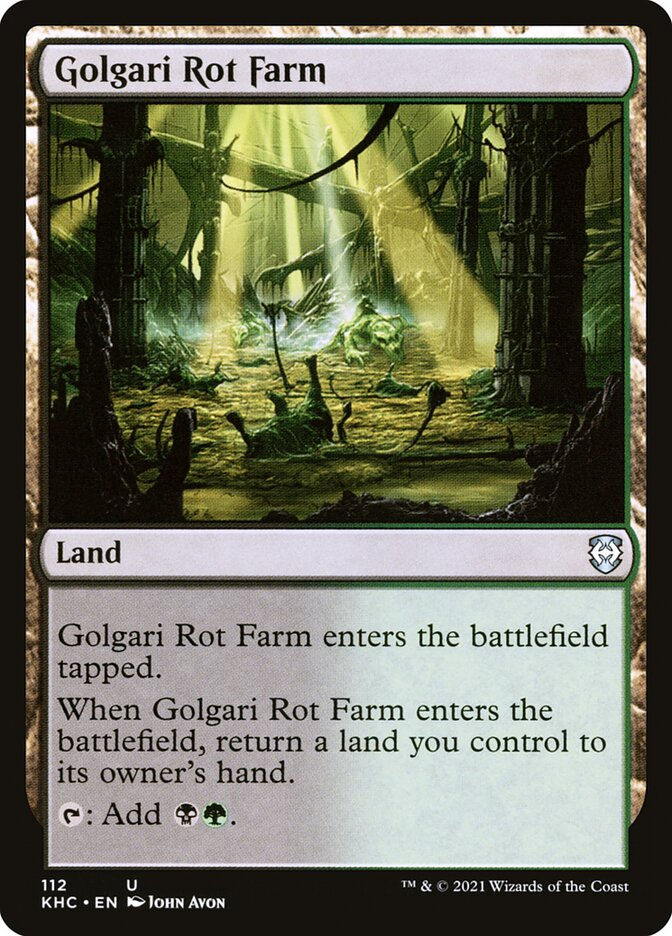 Golgari Rot Farm (KHC) (112)