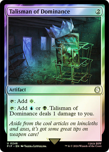 Talisman of Dominance (pip) (246) / Foil