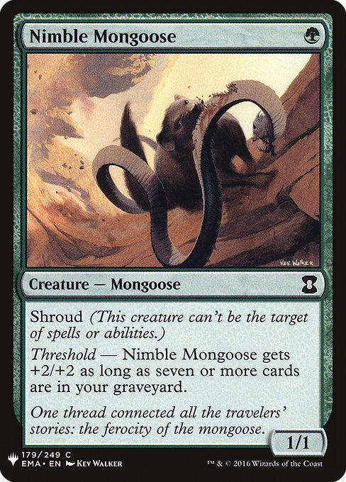Nimble Mongoose (PLST) (EMA-179)