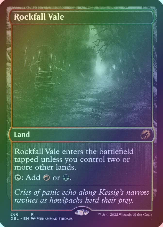 Rockfall Vale (DBL) (266) / Foil