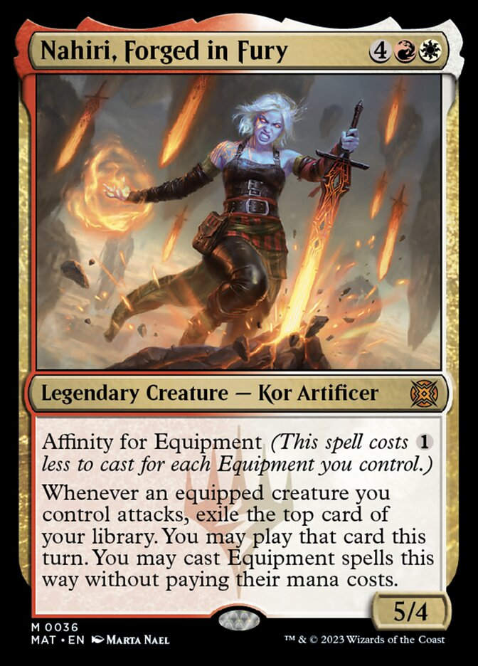 Nahiri, Forged in Fury (MAT)