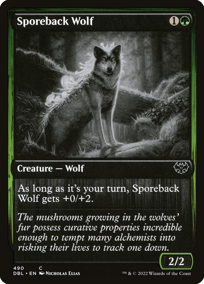 Sporeback Wolf (DBL) (490)
