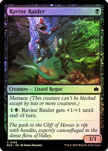 Ravine Raider (blb) (106) / Foil