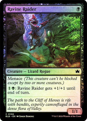 Ravine Raider (blb) (106) / Foil