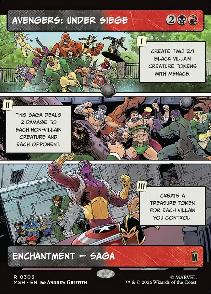 Avengers: Under Siege (MSH) (306) / Showcase