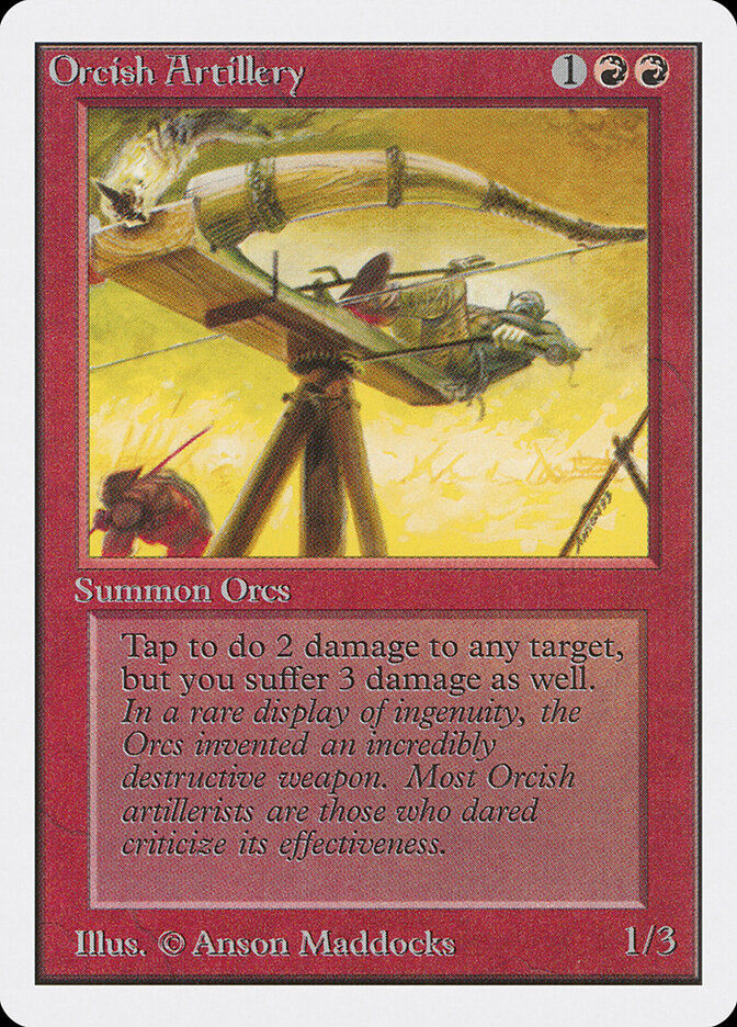 Orcish Artillery (2ED) (166)