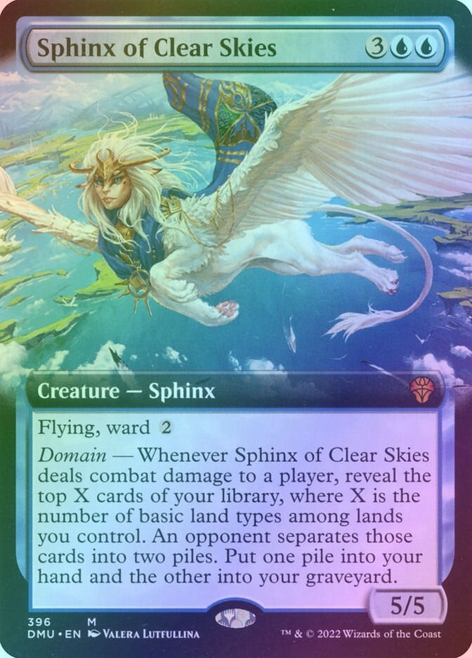 Sphinx of Clear Skies (DMU) (396) / Extended Art / Foil