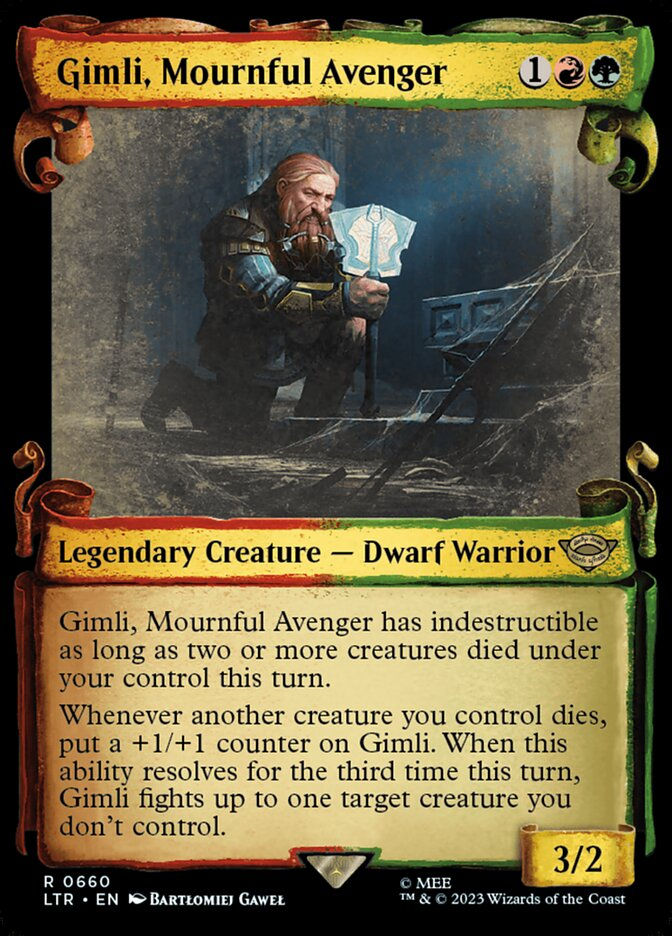Gimli, Mournful Avenger (LTR) (660) / Showcase