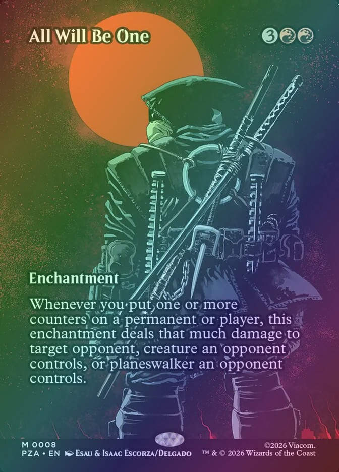 All Will Be One (PZA) (8) / Borderless / Foil