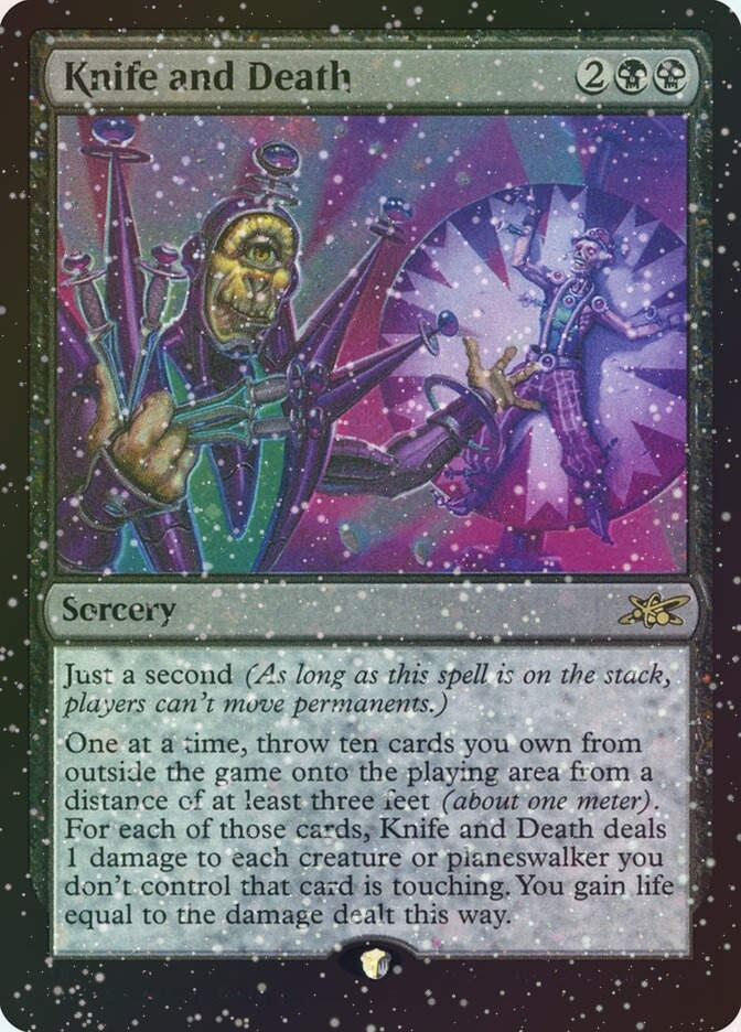 Knife and Death (UNF) (363) / Galaxy Foil