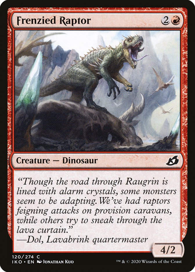 Frenzied Raptor (IKO) (120)