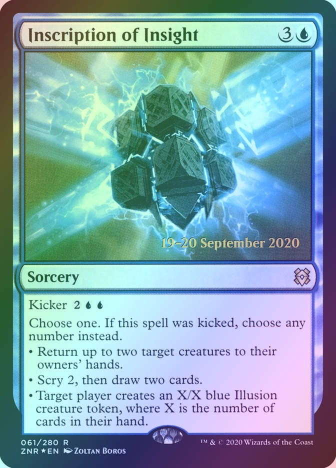 Inscription of Insight (PZNR) (61s) / Foil
