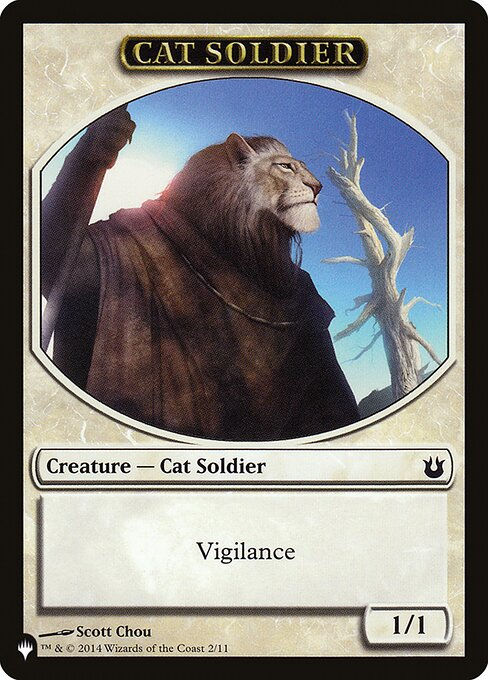 Cat Soldier (PLST) (TBNG-2)