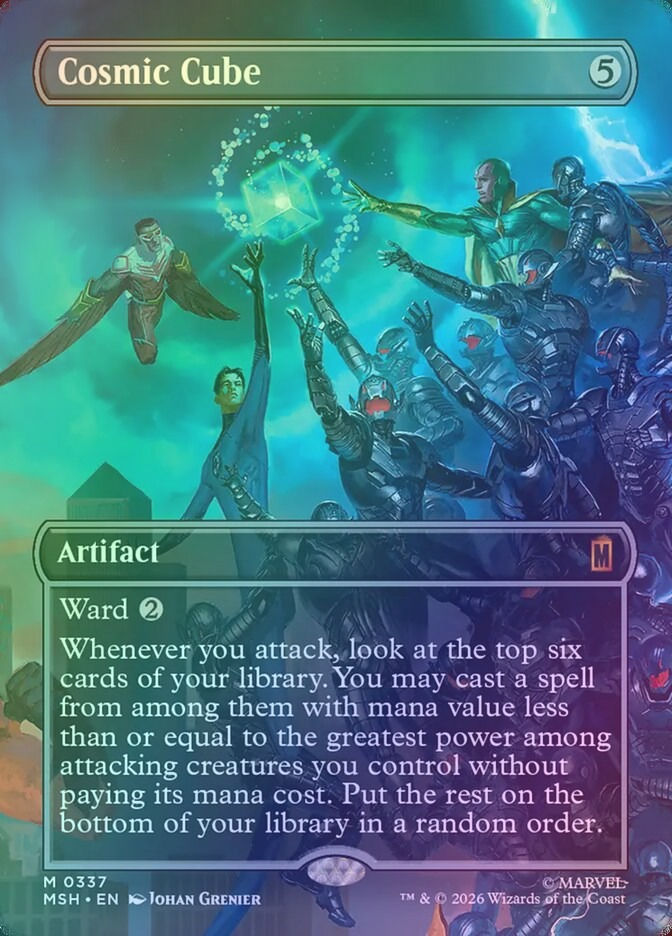 Cosmic Cube (MSH) (337) / Borderless / Foil