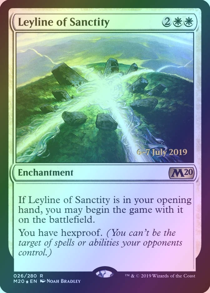 Leyline of Sanctity (PM20) (26s) / Foil