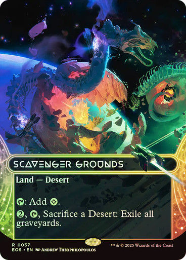 Scavenger Grounds (EOS) (37) / Borderless / Foil