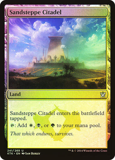 Sandsteppe Citadel (KTK) / Foil
