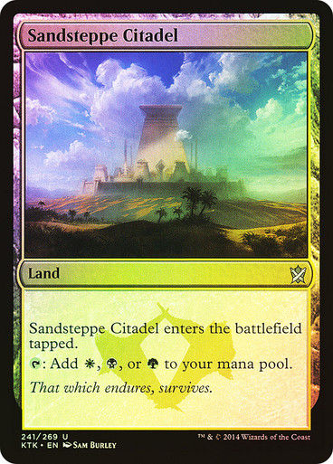 Sandsteppe Citadel (KTK) / Foil