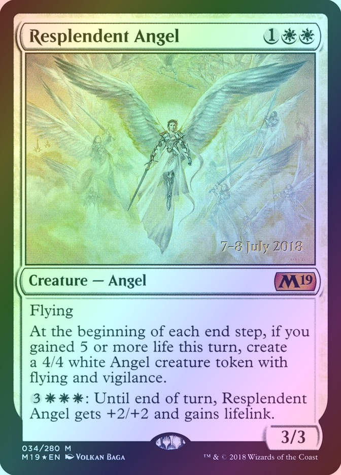Resplendent Angel (PM19) (34s) / Foil