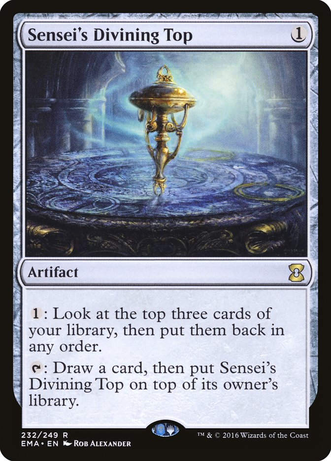 Sensei's Divining Top (ema)