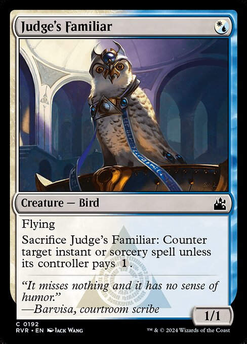 Judge's Familiar (rvr) (192)