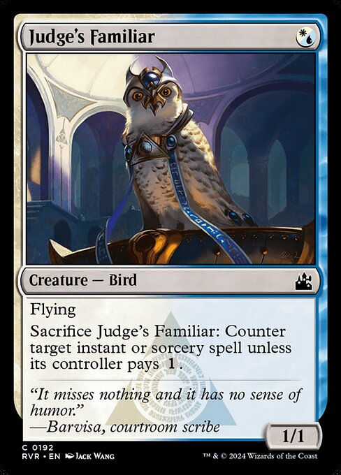 Judge's Familiar (rvr) (192)