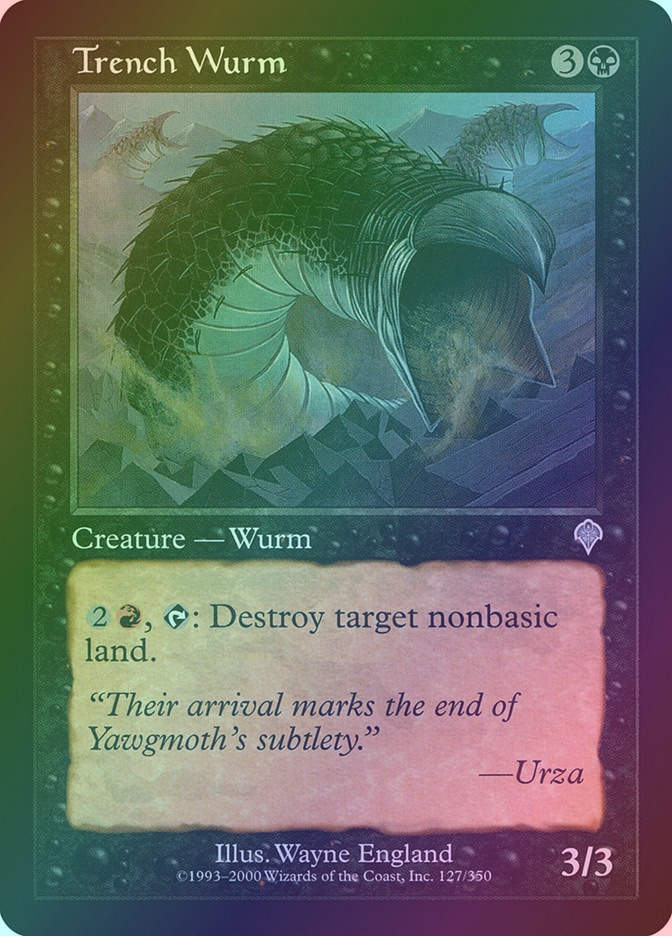 Trench Wurm (INV) (127) / Foil