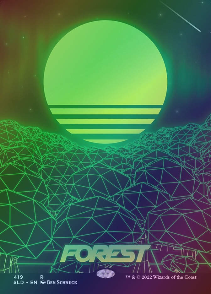 Forest (SLD) (419) / Borderless / Foil