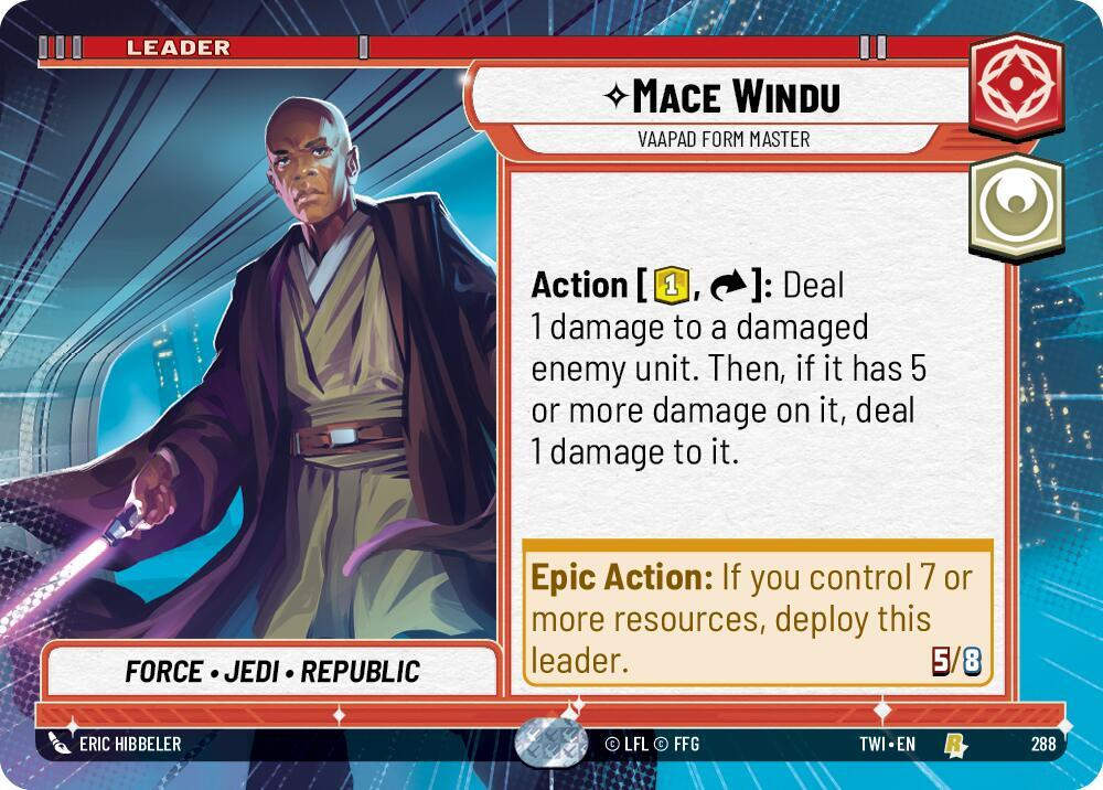 Mace Windu - Vaapad Form Master (Hyperspace) (TWI) (288)