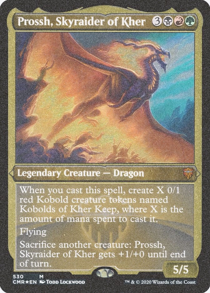 Prossh, Skyraider of Kher (CMR) (530) / Foil Etched