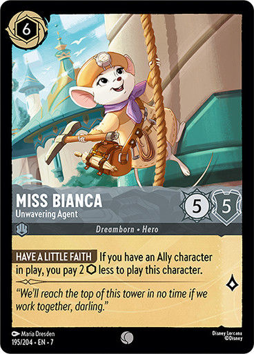 Miss Bianca - Unwavering Agent (LOR_ARC)
