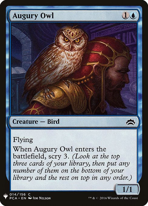 Augury Owl (PLST) (PCA-14)