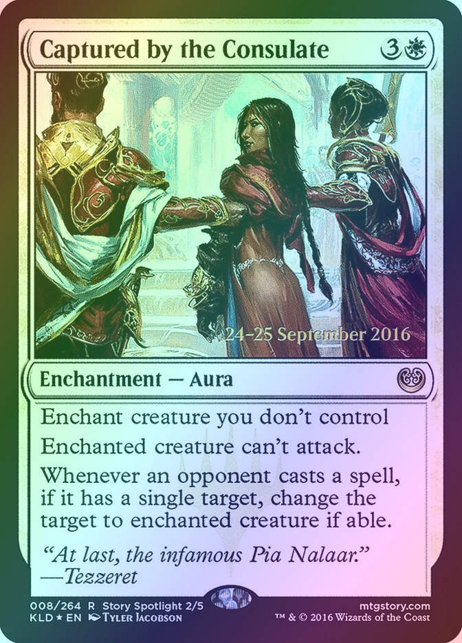 Captured by the Consulate (PKLD) (8s) / Foil