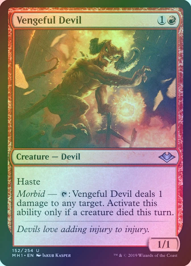 Vengeful Devil (MH1) (152) / Foil
