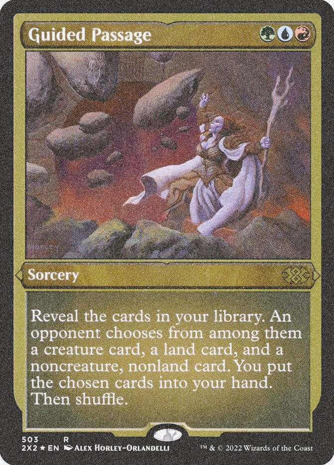 Guided Passage (2X2) (503) / Foil Etched