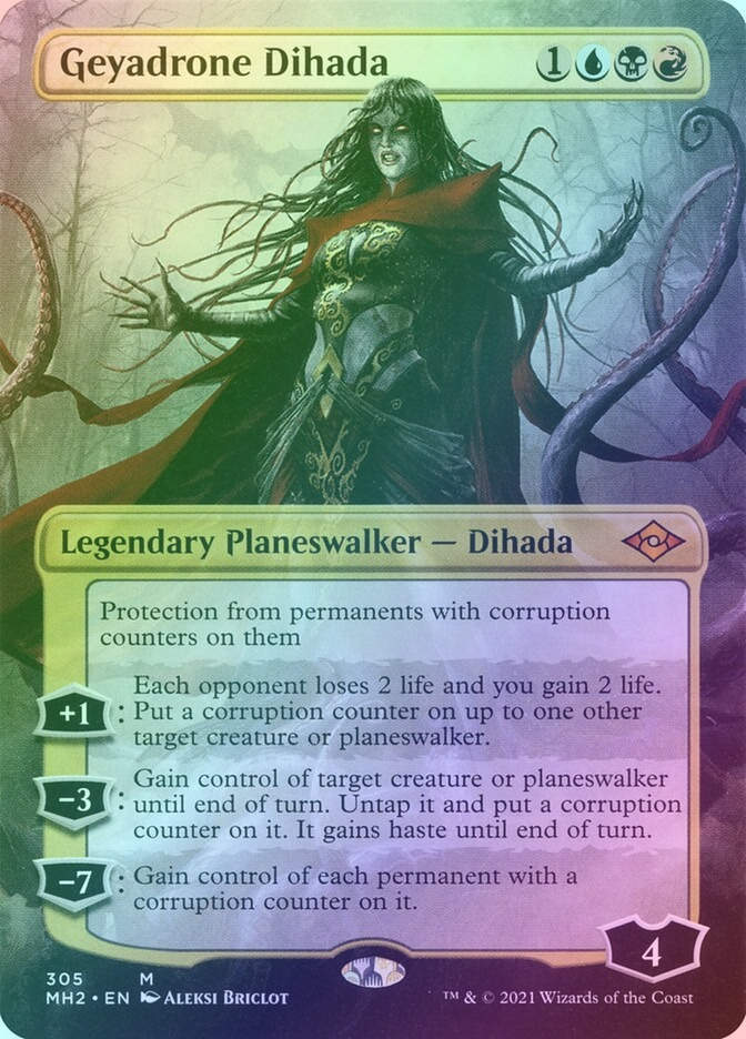 Geyadrone Dihada (MH2) (305) / Borderless / Foil