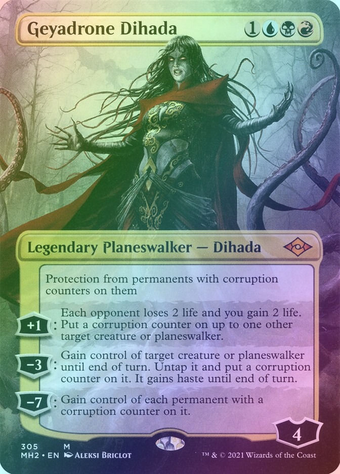 Geyadrone Dihada (MH2) (305) / Borderless / Foil